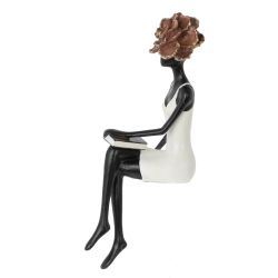 GAEM Фигурка декоративная "Африканка", L11 W11 H40 см