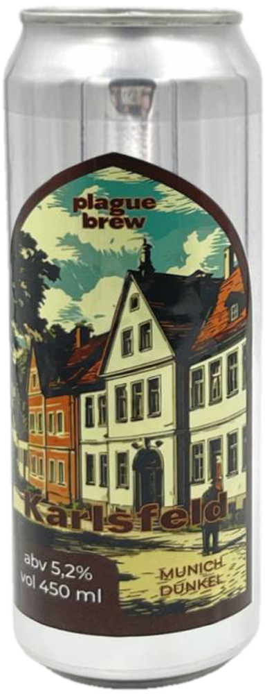 Пиво Плейг Карлсфелд / Plague Karlsfeld 0.45 - банка