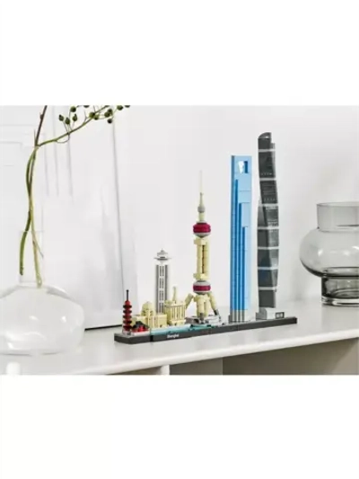 Конструктор Архитектура Шанхай Shanghai 669 деталей