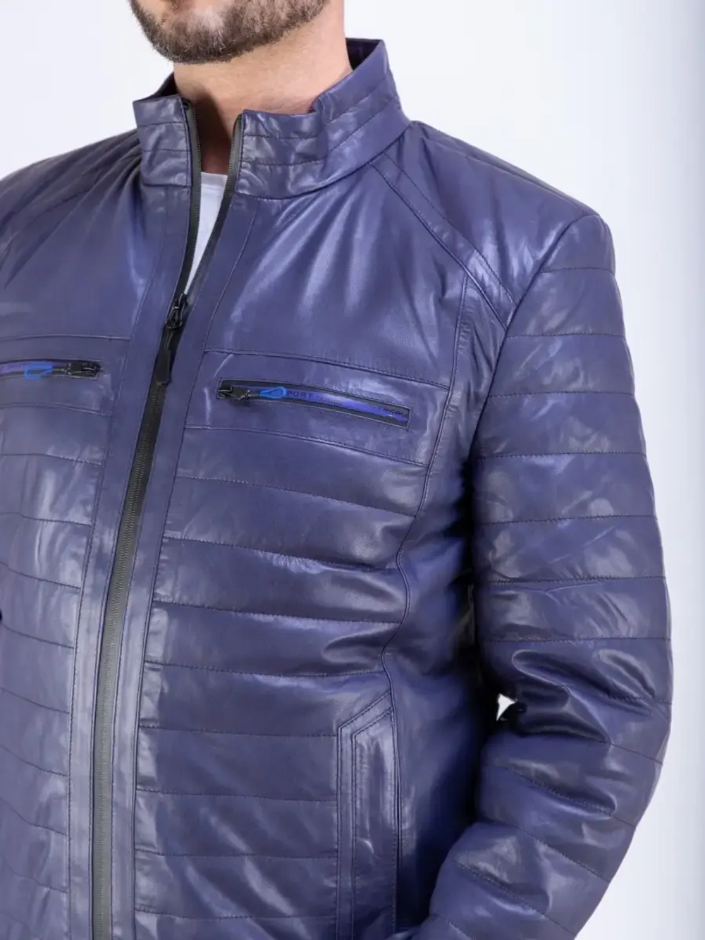 Куртка мужская из натуральной кожи