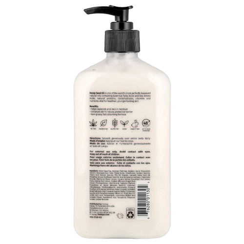 Hempz, увлажняющий растительный крем для тела, оригинальный, 500 мл (17 жидк. унций)