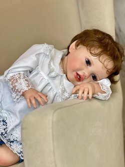 Кукла Реборн мягконабивная 60см в пакете (FA-589)