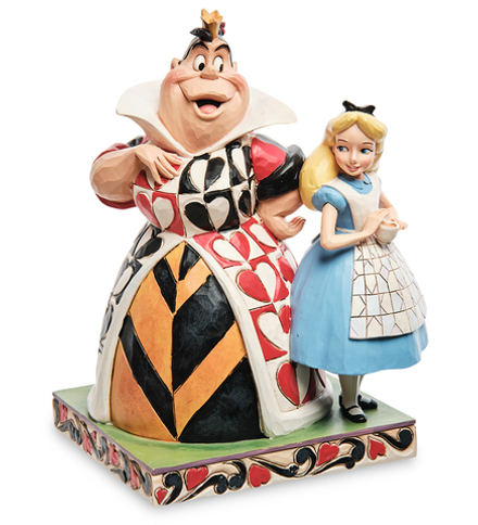 Disney Traditions Disney-6008069 Фигурка «Алиса и Красная королева»