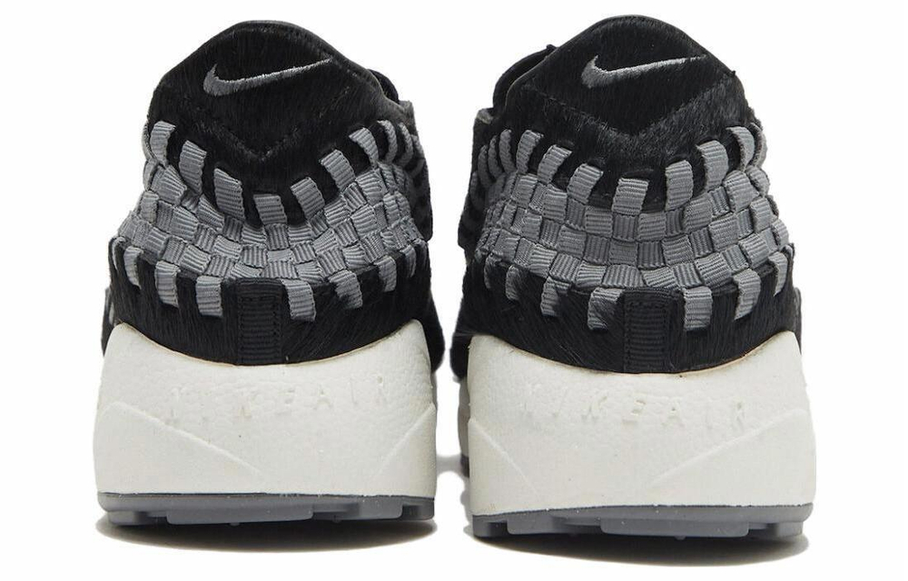 Кроссовки Nike Footscape Woven "Black And Smoke Grey" (Женская размерная сетка)