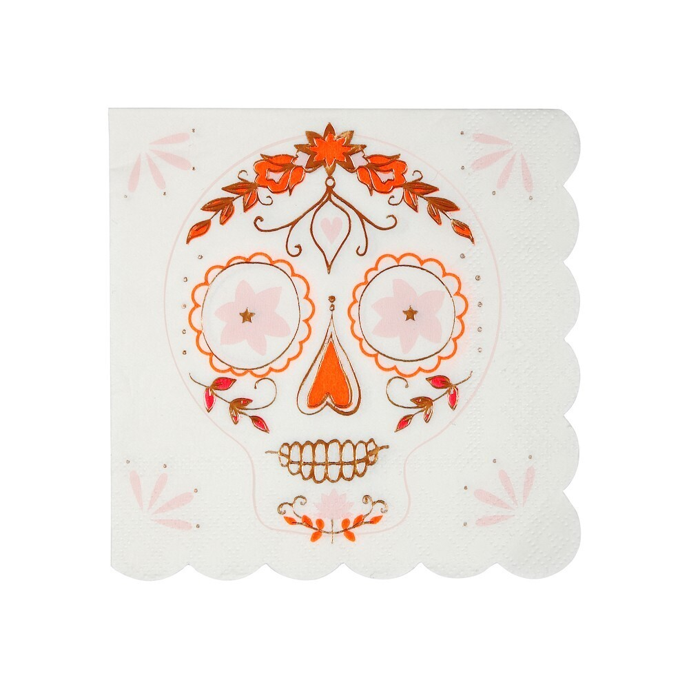 Салфетки "Sugar Skull" 16 шт