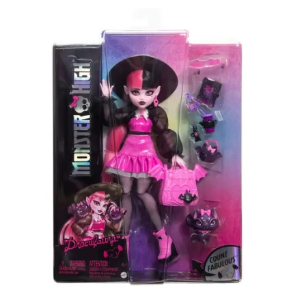 Кукла Monster High Draculaura с летучей мышью