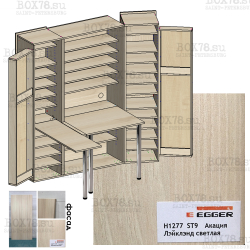 Л+СТ - H1277 ST9 Акация Лэйклэнд светлая