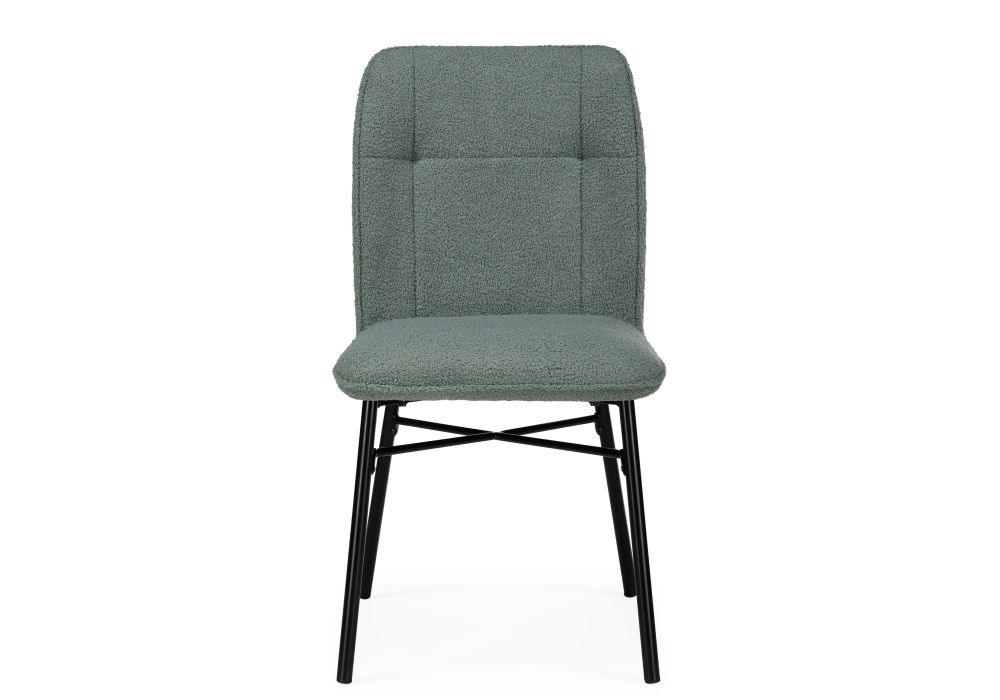 Стул на металлокаркасе Denis oliva / black