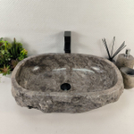 Раковина из мрамора Erozy Grey EM-65518 60*42*16 0888