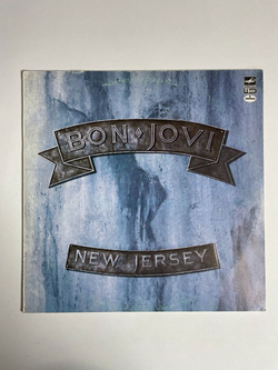 Винтажная виниловая пластинка LP Bon Jovi New Jersey (СССР 1989)