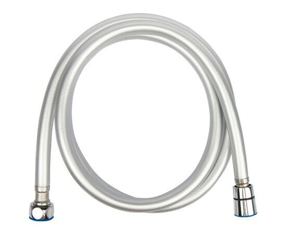 Шланг для душа антитвист, 150 см, 1/2"(Имп)-1/2"(Имп), ПВХ, латунь,