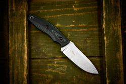 Туристический нож Urban 440C (Cryo) Stonewash Green