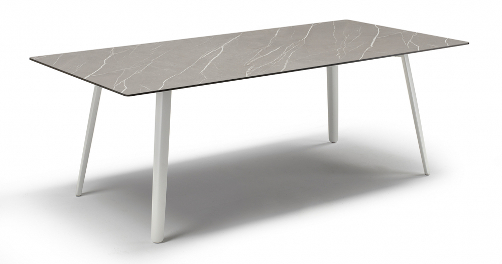 Стол ламинированный Scab Design Squid, белый, камень