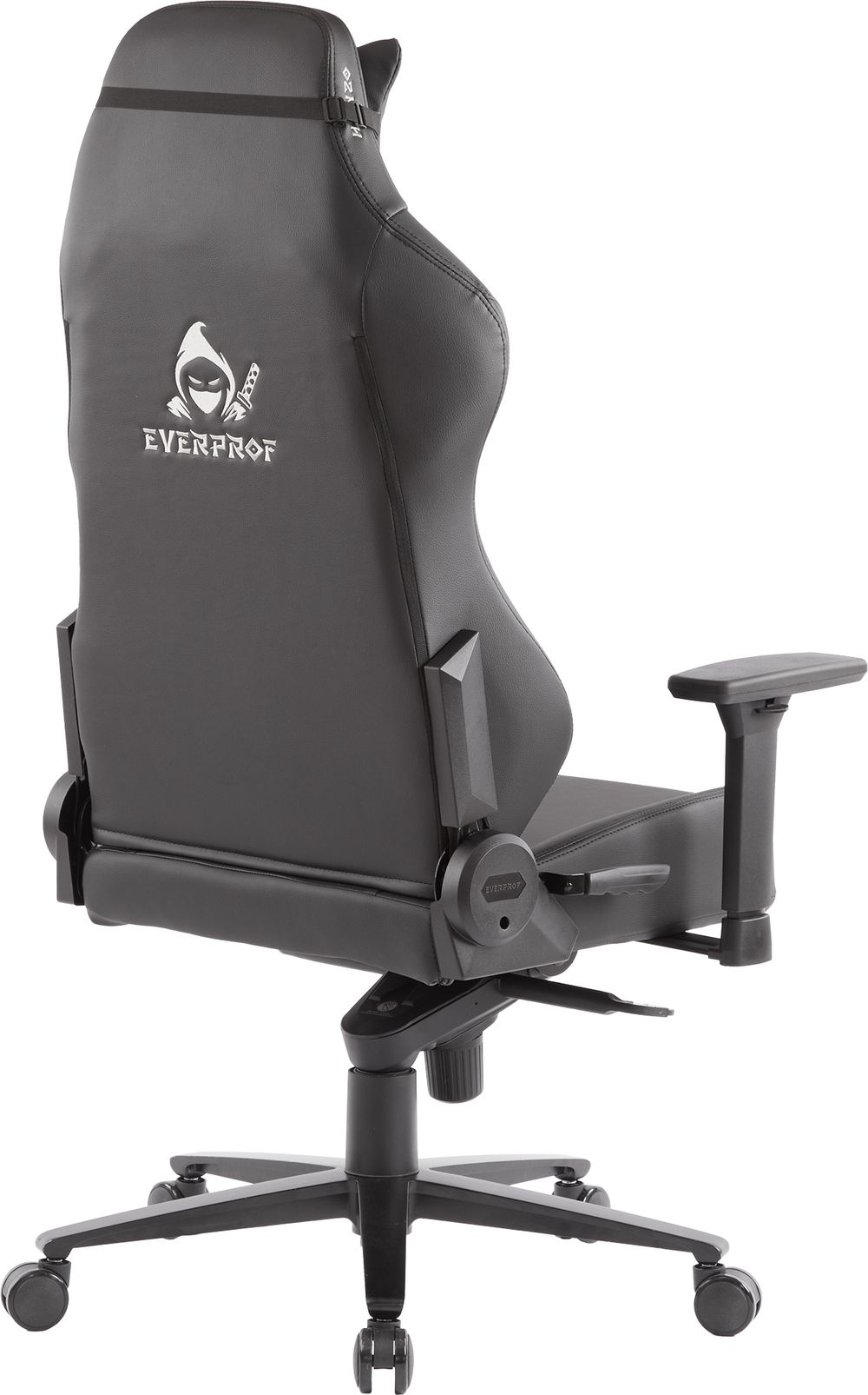 Кресло Everprof Blackshot Экокожа Черный