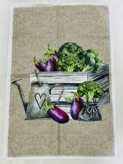 Кухонное полотенце 58х85см Zambatti Капуста