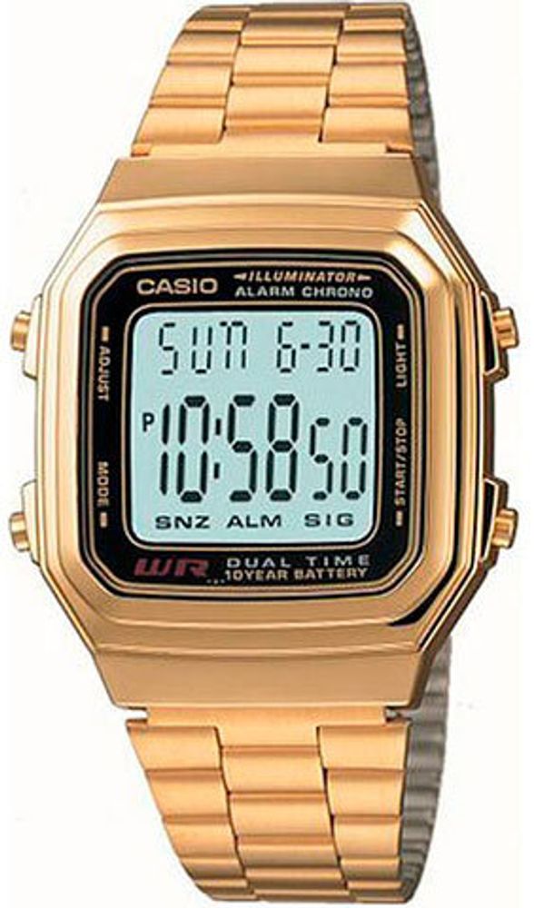 Мужские  наручные часы Casio Vintage A178WGA-1A