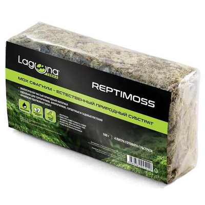 Субстрат "Мох сфагнум", 100г, Laguna Terra