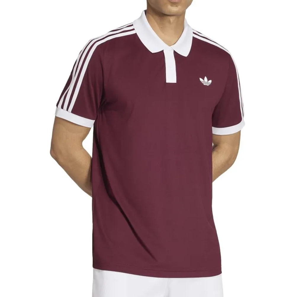 Мужское теннисное поло Adidas Tennis Classics - maroon