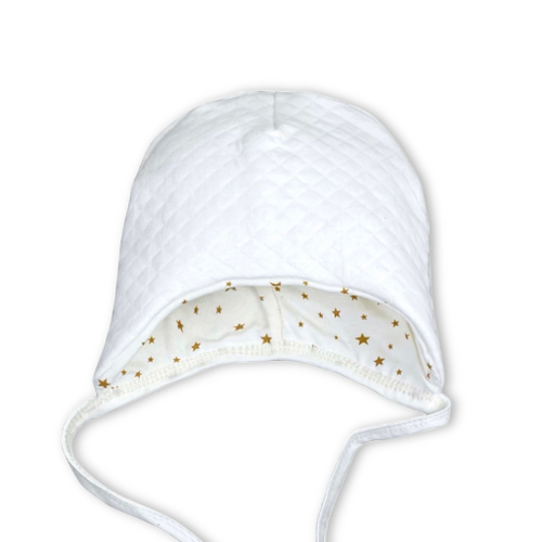 Шапочка хлопковая из капитония Звездочки