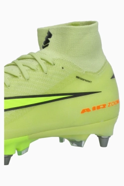 Бутсы Nike Zoom Mercurial Superfly 10 Elite SG-Pro - зеленый