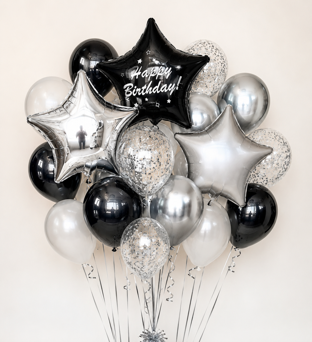 Фонтан «Black & Silver Birthday»