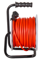 Удлинитель силовой на катушке Ресанта СУ-3х1,5-30/2 (с выкл., 4 розетки)