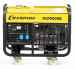 Электростанция дизельная с воздушным охлаждением CHAMPION DG10000E