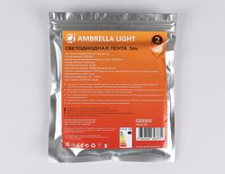 Ambrella Светодиодная лента Ambrella Light GS3501 2835 240Led /22W m/ 24V IP20 3000K 5m LED Strip 24V GS3501