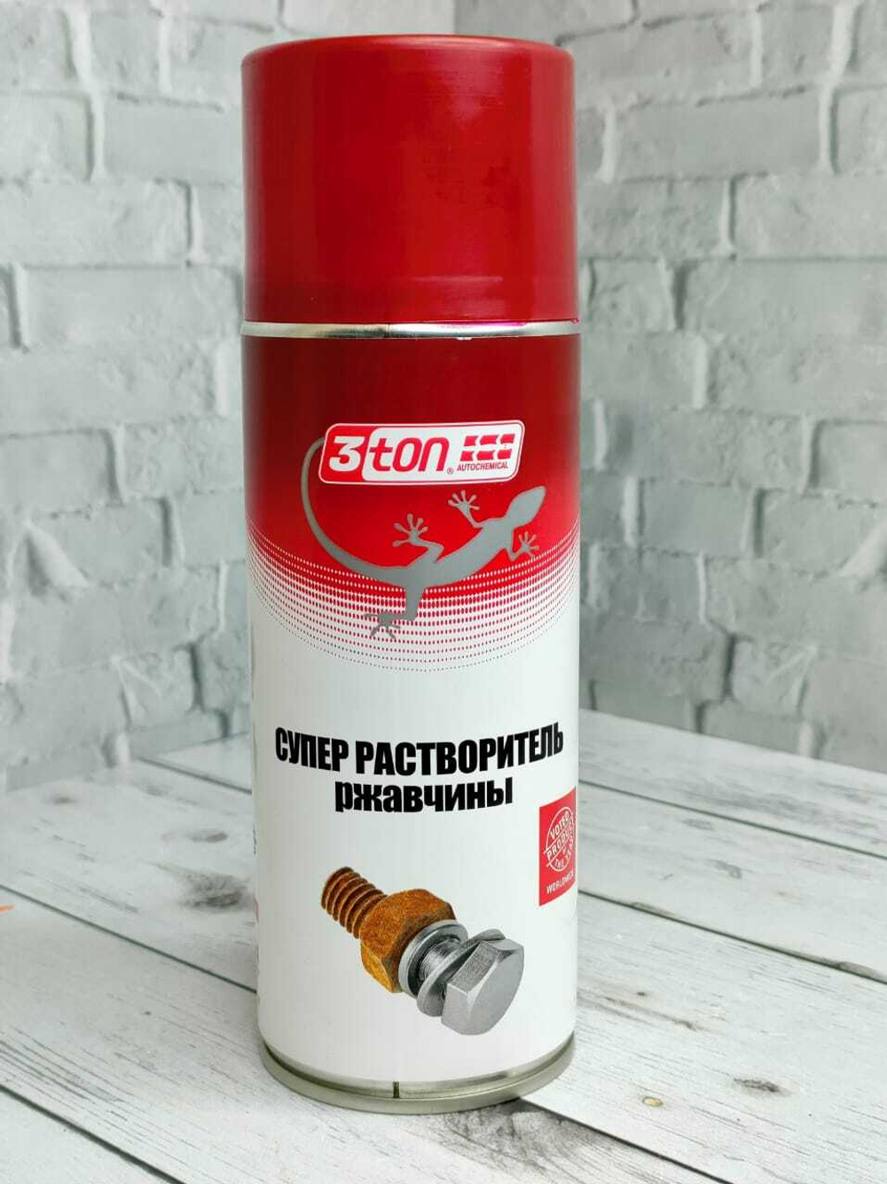 ОЧИСТИТЕЛЬ РЖАВЧИНЫ 3-TON ТС-511 (АЭРОЗОЛЬ) - 0,52 л.
