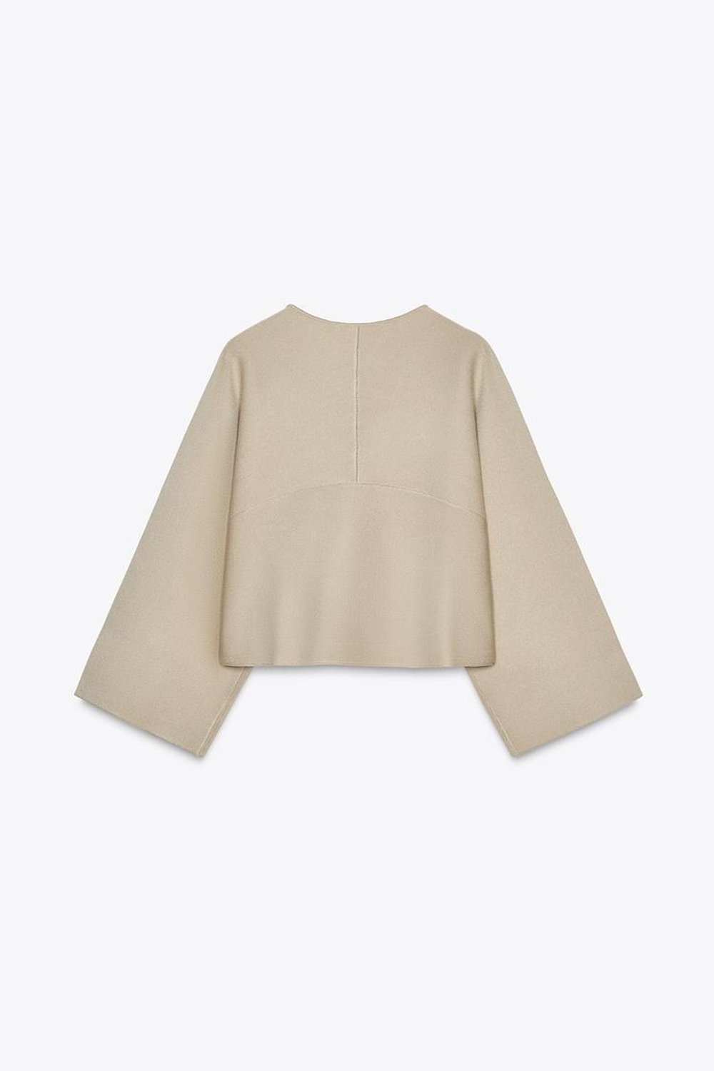 ZARA КАРДИГАН НА ЗАПÁХЕ, ПЕСОЧНЫЙ