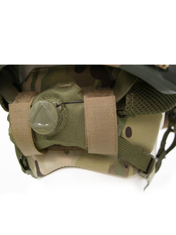 Защита затылка с баллистическим пакетом, MIMICRYA, Cordura 1000D, Арамид 16 слоев, Бр1, MULTICAM