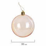 Шары ёлочные 8 шт., 8 см, "Eden Colors", пластик, цвет: золотистый/черный, ЗОЛОТАЯ СКАЗКА, 591983