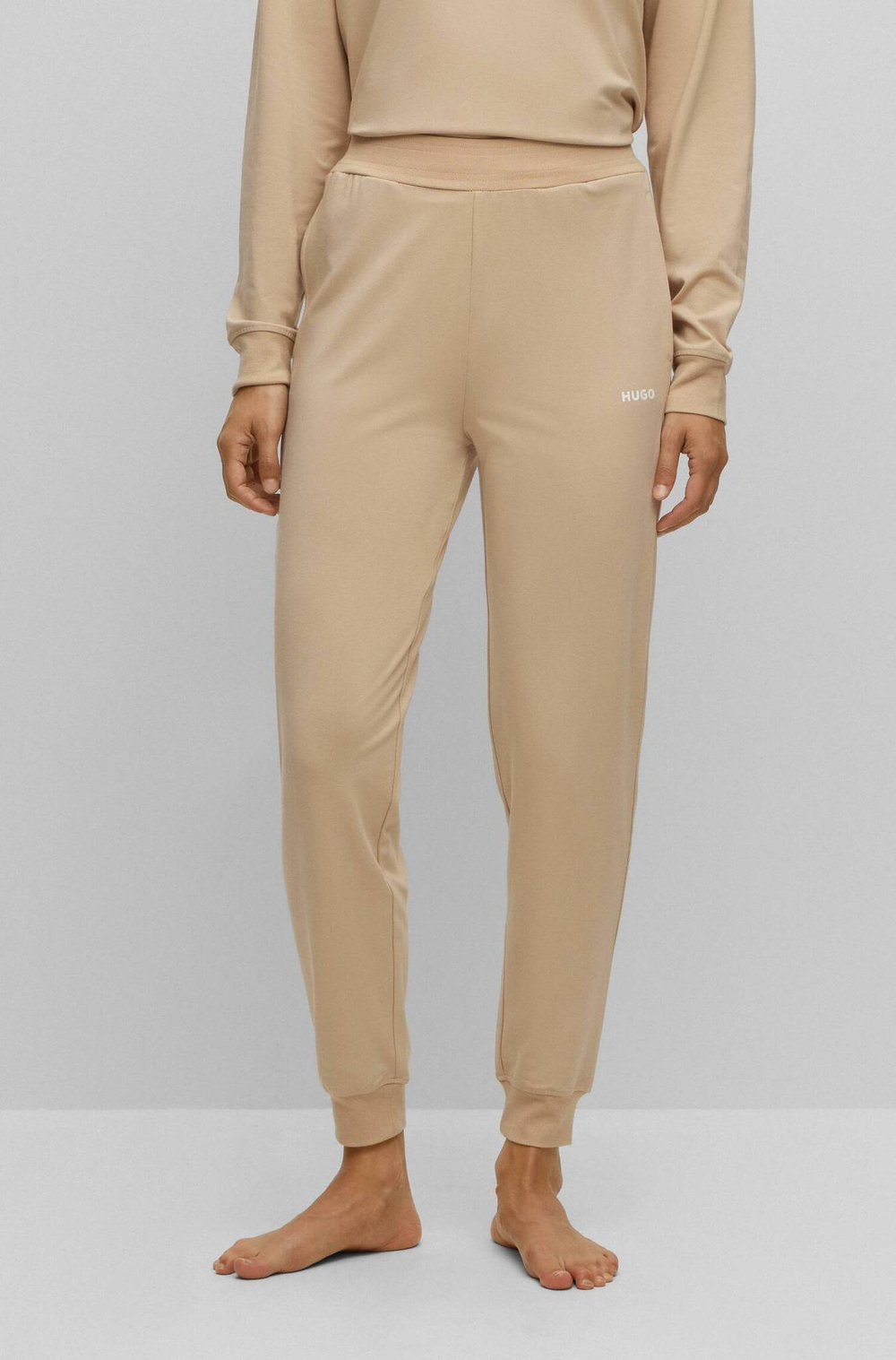 Спортивные штаны SHUFFLE PANTS Hugo Bodywear - бежевый(50490578)