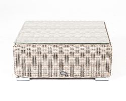 "Лунго" журнальный столик плетеный, цвет бежевый