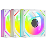 Вентилятор для корпуса Ocypus Gamma F12 UNI WH ARGB REVERSE BLADE 3 IN 1, 3x120x120x25mm, 4-PIN PWM, 800-1800 RPM, 31 DBA