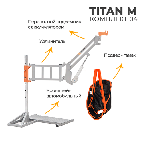Комплект 04 подъемник для инвалидов автомобильный MET TITAN M КОМПЛЕКТ 04