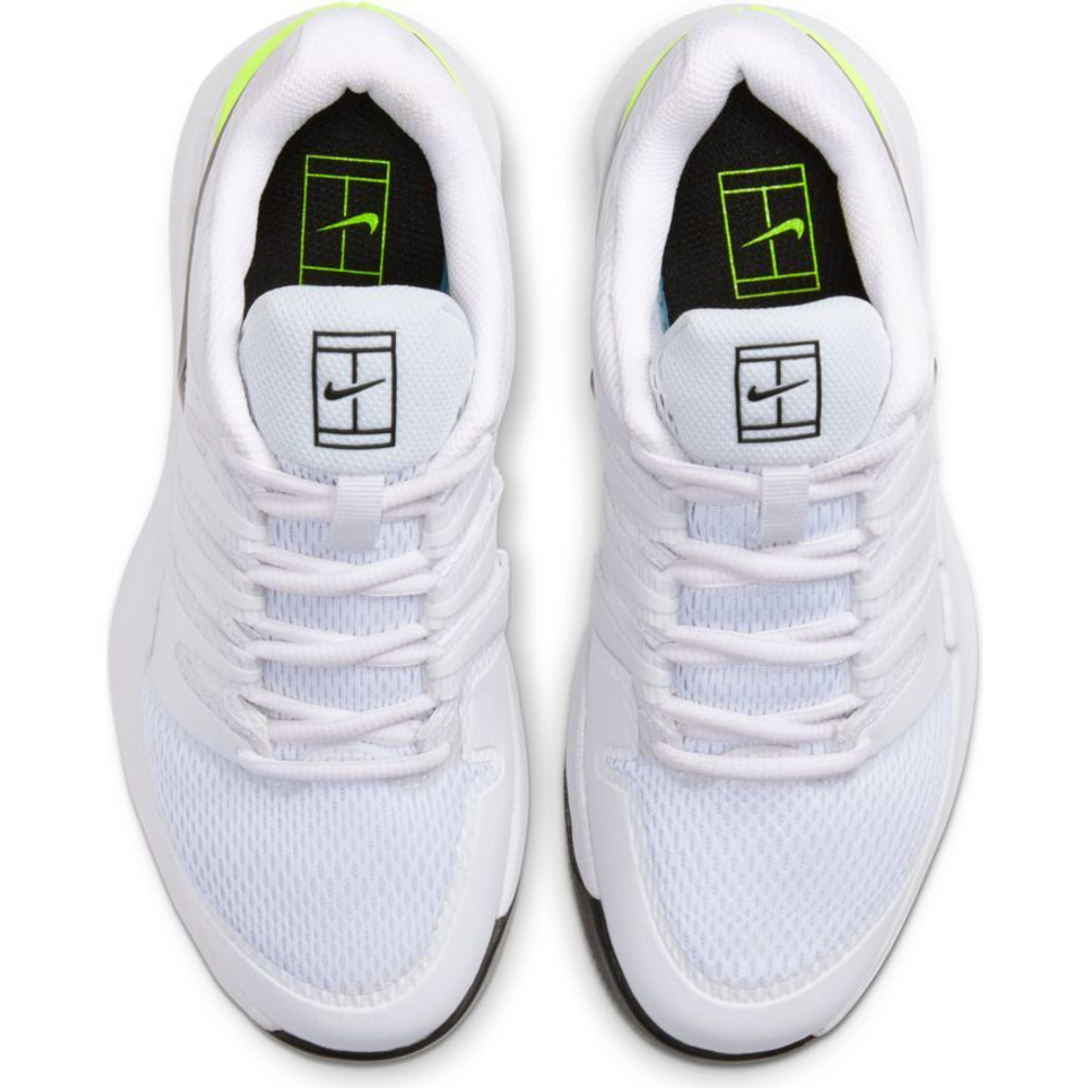 Детские Кроссовки теннисные  Nike Jr Vapor X - white/black/volt
