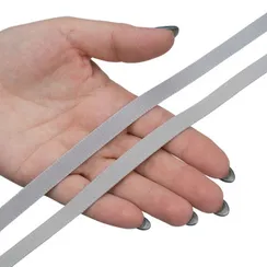 Резинка бретелечная светло-серая 10 мм (цв. 166), 640/10