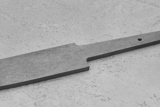 Заготовка для ножа, сталь CPR 3,6мм. Модель "Универсал-I" с клинком 130мм, ТО 63-64HRC