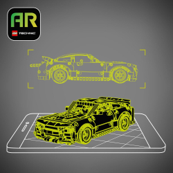 LEGO Technic — Ford Mustang Shelby GT500 Pull Back 42138 / артикул   42138  / GTIN 5702017156385