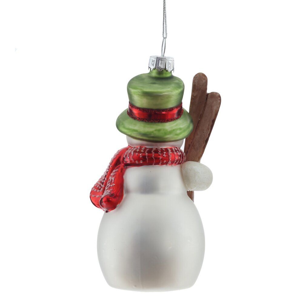 GAEM Украшение новогоднее "Снеговик", L6,5 W6,5 H14 см