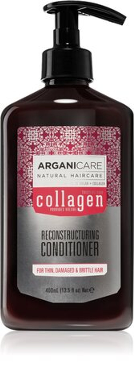 Arganicare Collagen - кондиционер, укрепляющий структуру волос /   400  ml  / GTIN 3701120000297