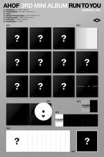 (ПРЕДЗАКАЗ) Альбом AHOF - RUN TO YOU 3rd Mini Album DIGIPACK RANDOM Version