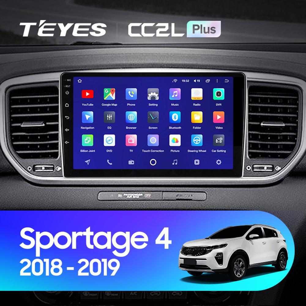 Teyes CC2L Plus 9" для KIA Sportage 2018-2020