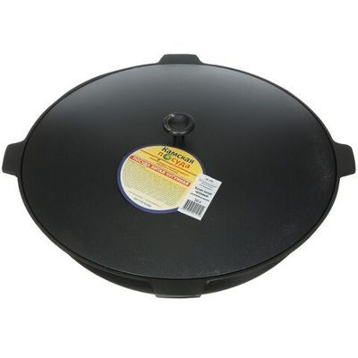 Казан чугун, 10 л, ПЛЧ-4-100-40-65-6, с крыш, Камская посуда, к101