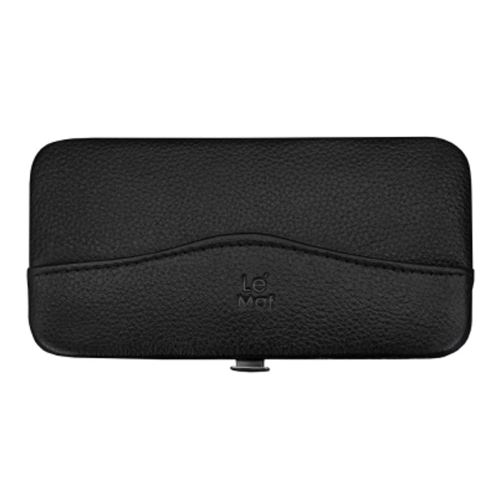 Магнитный кейс для 6 пинцетов Nature Leather Black