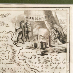 Винтаж: Карта «Sarmatia”
