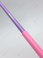 Палочка Sasaki 50 см фиолетовая с розовой ручкой RRKxP (Lilac x Pink)