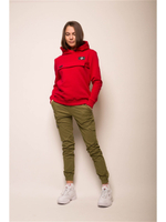 Худи женское Город Горький красное