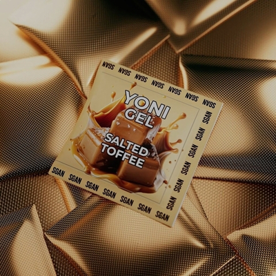 Саше лубриканта для орального секса SGAN со вкусом солёной карамели - 5 мл.